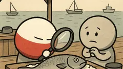 Dowcip: Po czym poznać wiek ryby?