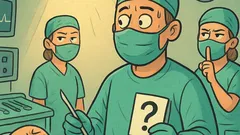 Dowcip: Na sali operacyjnej: — Doktorze, boli!