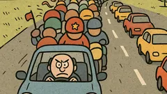 Dowcip: Czasami na drodze spotykam prawdziwych szaleńców