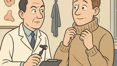 Dowcip: Laryngolog pyta pacjenta o nos