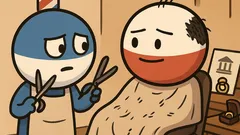 Dowcip: Fryzjer mówi: stracił pan włosy…