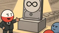 Dowcip: Korporacja IT stworzyła dysk nieskończony