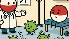 Dowcip: Lekarz radzi ćwiczyć na wirusy