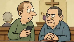 Dowcip: Na mszy facet pyta o Wi‑Fi