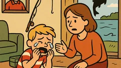 Dowcip: Jasio wraca do domu i szlocha