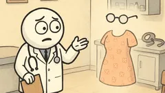 Dowcip: Przychodzi baba do lekarza… niewidzialna!