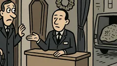 Dowcip: Przychodzi klient do zakładu pogrzebowego