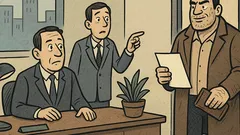 Dowcip: Dyrektorze, facet czeka o fakturę