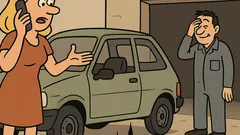 Dowcip: Blondynka dzwoni do warsztatu...