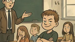 Dowcip: Na polskim nauczyciel pyta o „chętnie”