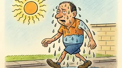 Dowcip: Te upały przypominają człowiekowi...