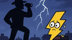 Dowcip: Piorun nie uderza dwa razy