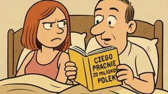 Dowcip: Mąż widzi książkę żony w łóżku