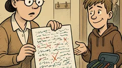 Dowcip: Polonistka oddaje pracę domową…