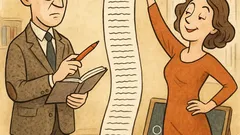 Dowcip: Polonista pyta żonę: „Kochasz mnie?”