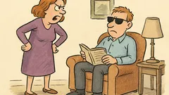 Dowcip: Po kłótni żona mówi mężowi…