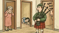 Dowcip: Angus wyjechał do Australii