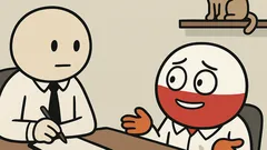 Dowcip: — Pan żonaty? — Nie, kot…