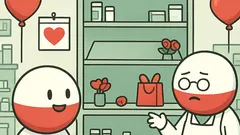 Dowcip: Walentynki w aptece: — Dzień dobry...