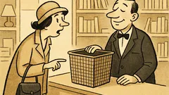 Dowcip: Kobieta pyta o prezent dla pisarza