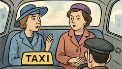 Dowcip: Do taksówki wsiadły dwie damulki