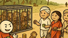 Dowcip: Dawno temu kupowano małpy w Indiach