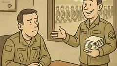 Dowcip: Kapitan pyta o sekret sprzedaży