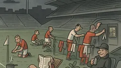 Dowcip: Jest postęp, nasi piłkarze nie wracają