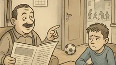 Dowcip: Kowalski czyta o kontrakcie za miliony