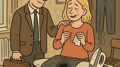 Dowcip: Młody mąż wraca do domu…