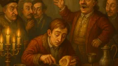 Dowcip: Na przyjęciu u Radziwiłłów brak łyżki