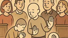 Dowcip: Co zrobi ateista, gdy proszą o modlitwę?