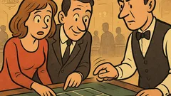 Dowcip: Mężczyzna i kobieta wchodzą do kasyna…