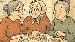 Dowcip: Trzy staruszki jedzą obiad i narzekają