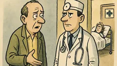 Dowcip: Doktorze, co z moją żoną?