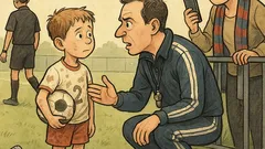 Dowcip: Po meczu trampkarzy trener mówi...