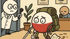 Dowcip: Okulista pyta: „Jak pan trafił?!”