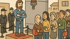 Dowcip: Dopóki Chuck Norris rzadko pierdzi, gaz drożeje