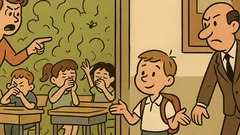 Dowcip: Jasio puścił bąka w klasie