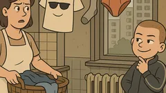 Dowcip: Mama pyta dresiarza: Masz coś do prania?