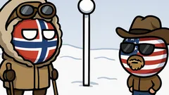 Dowcip: Amundsen dotarł na biegun południowy