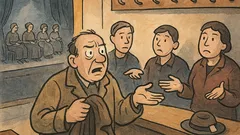 Dowcip: Proszę powiesić mój płaszcz...