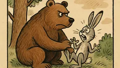 Dowcip: Niedźwiedź złapał zajączka i pyta