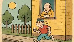 Dowcip: Jakie są korzyści z biegania o szóstej?