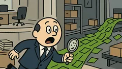 Dowcip: Biega, krzyczy pan Hilary: gdzie dolary?!