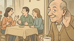 Dowcip: Starszy pan odzyskał słuch…