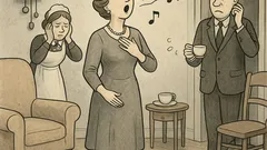 Dowcip: Madame, słyszałem jak pani śpiewała…