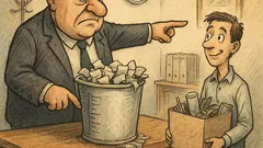 Dowcip: Miarka się przebrała. Zwalniam pana!