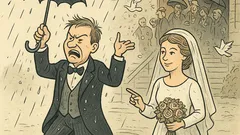 Dowcip: Młoda para wychodzi z kościoła…