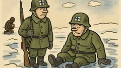 Dowcip: Fiński żołnierz pyta, gdzie podział się mróz